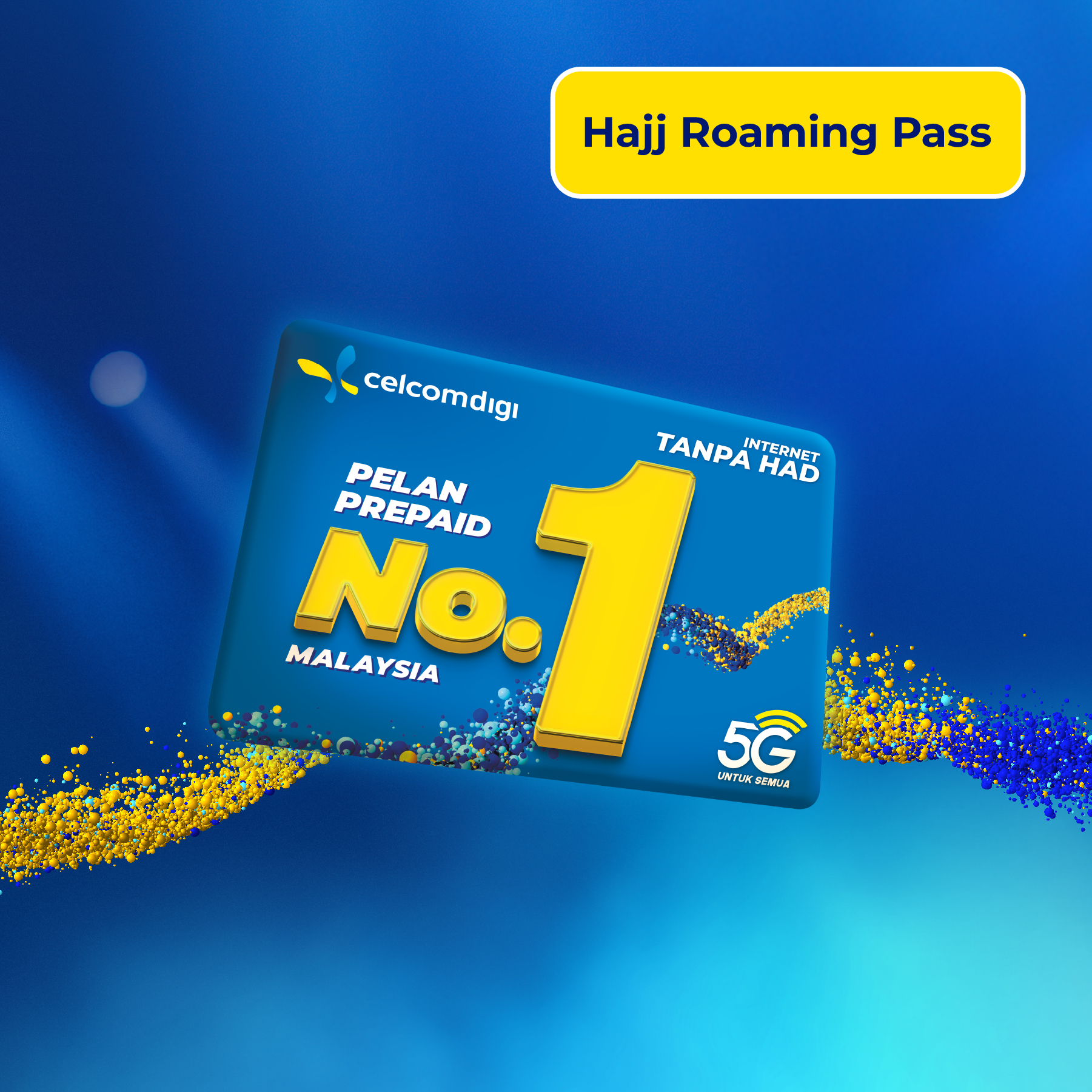 CelcomDigi Prepaid 50-Day Unlimited Hajj Pack